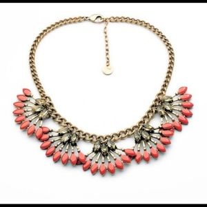 Stella & Dot Coral Cay Bib Necklace
